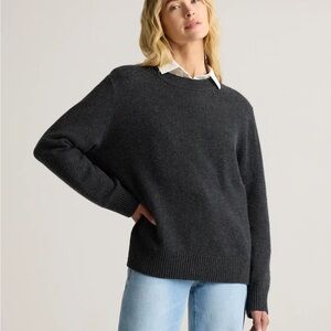 Oversized Cashmere Crewneck Sweater